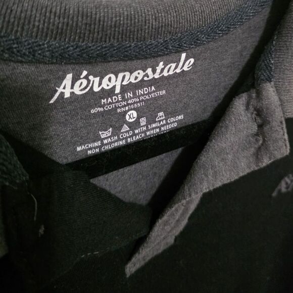 Aeropostale Color Block Polo Shirt XL - Picture 2 of 3